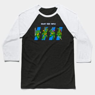 Turtles in Time Baseball T-Shirt